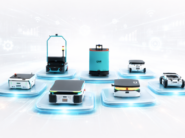 Autonomous Mobile Robots (AMRs) The Future of Factory Logistics - Blog Banner